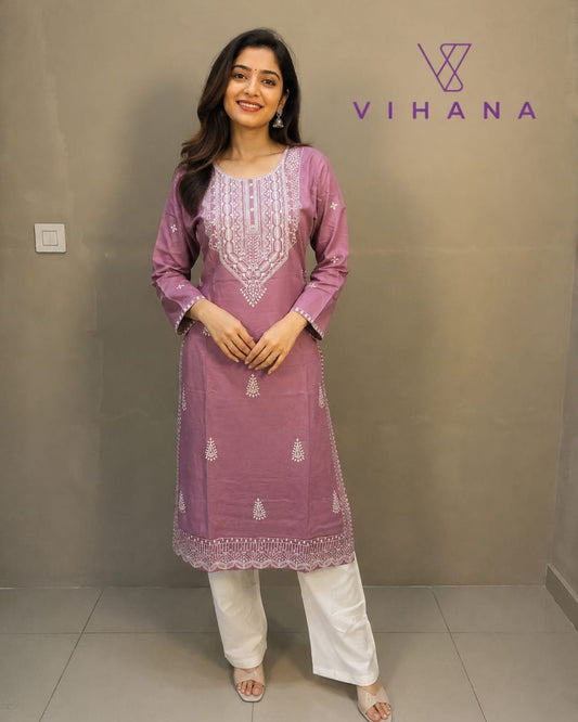 Co - ord Set Onion Pink Color-AKSHVHI-17