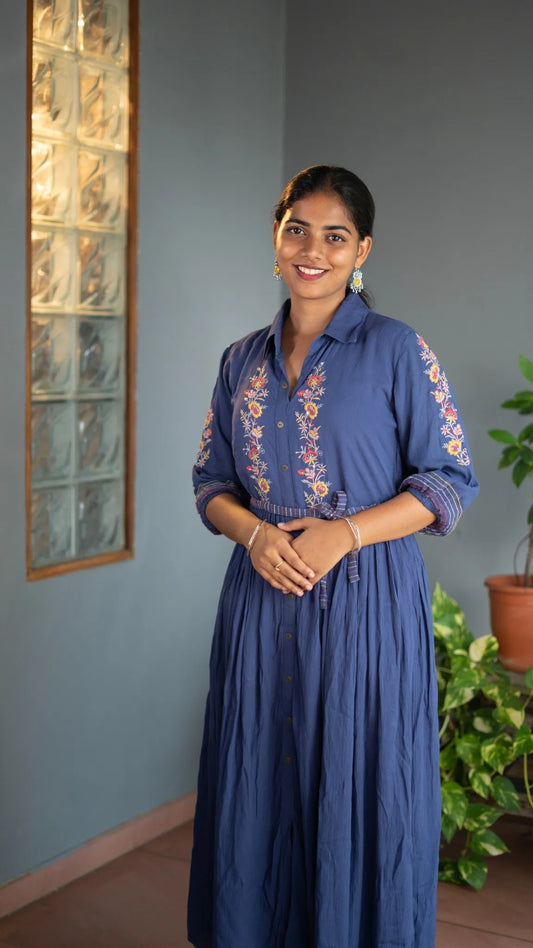 Blue Frock Dress