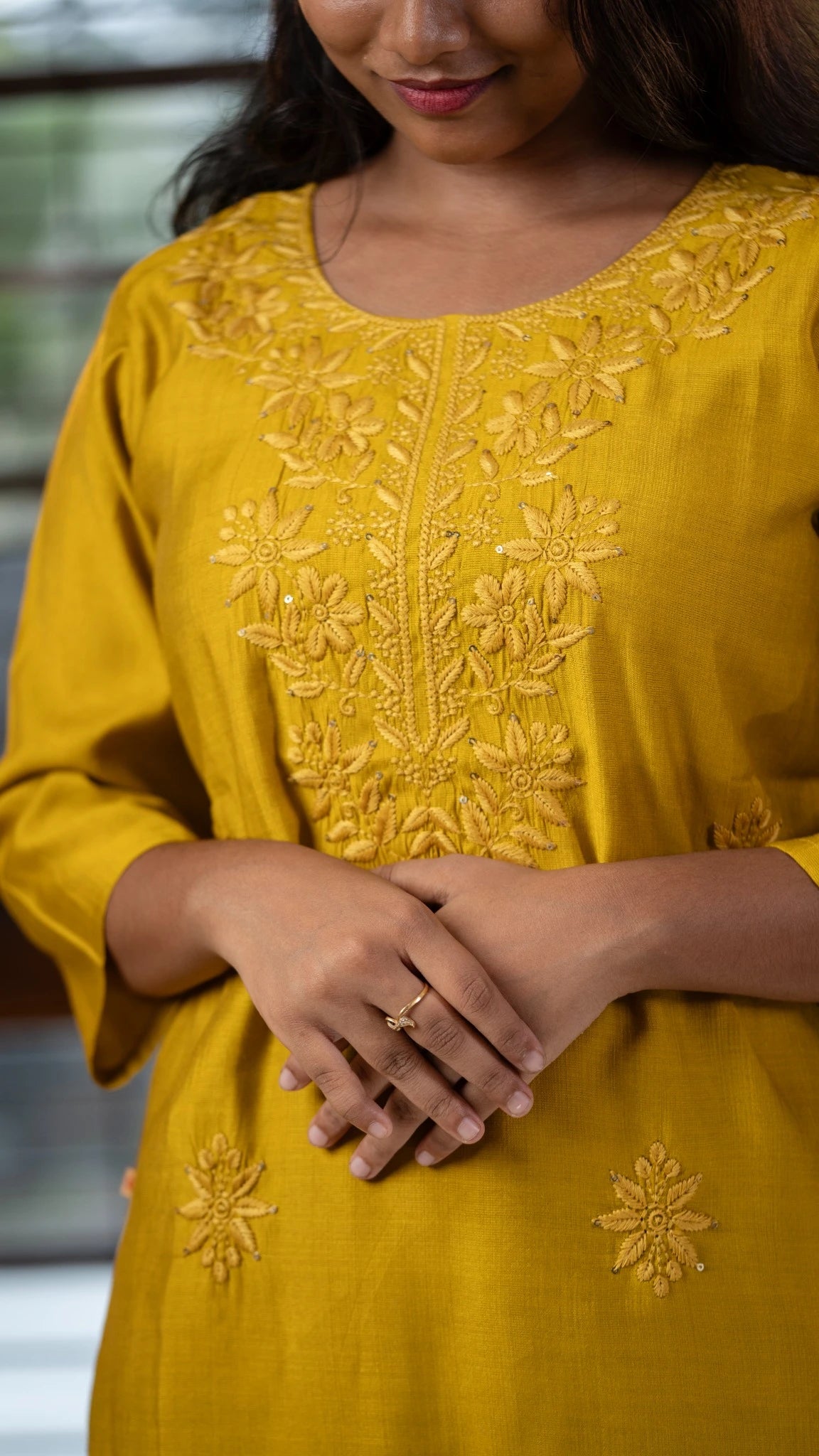 Mustard Yellow Tunic