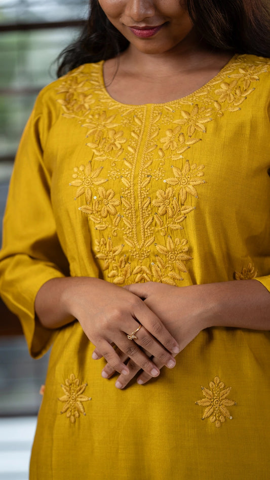 Mustard Yellow Tunic